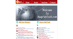 Desktop Screenshot of magicseotools.com